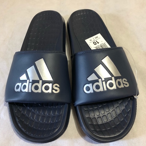 SLYDES NEW Mens Cali Slider Sandals Navy BNWT